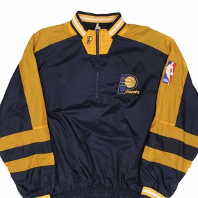 Taped Neckline Seams online purchase VINTAGE NBA INDIANA PACERS 1990S REVERSIBLE PULLOVER WINDBREAKER JACKET XL