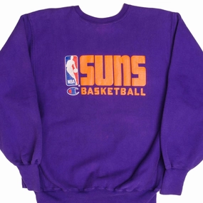 product trendy catchiness VINTAGE NBA PHOENIX SUNS REVERSE WEAVE CHAMPION SWEATSHIRT 1990S XL MADE USA