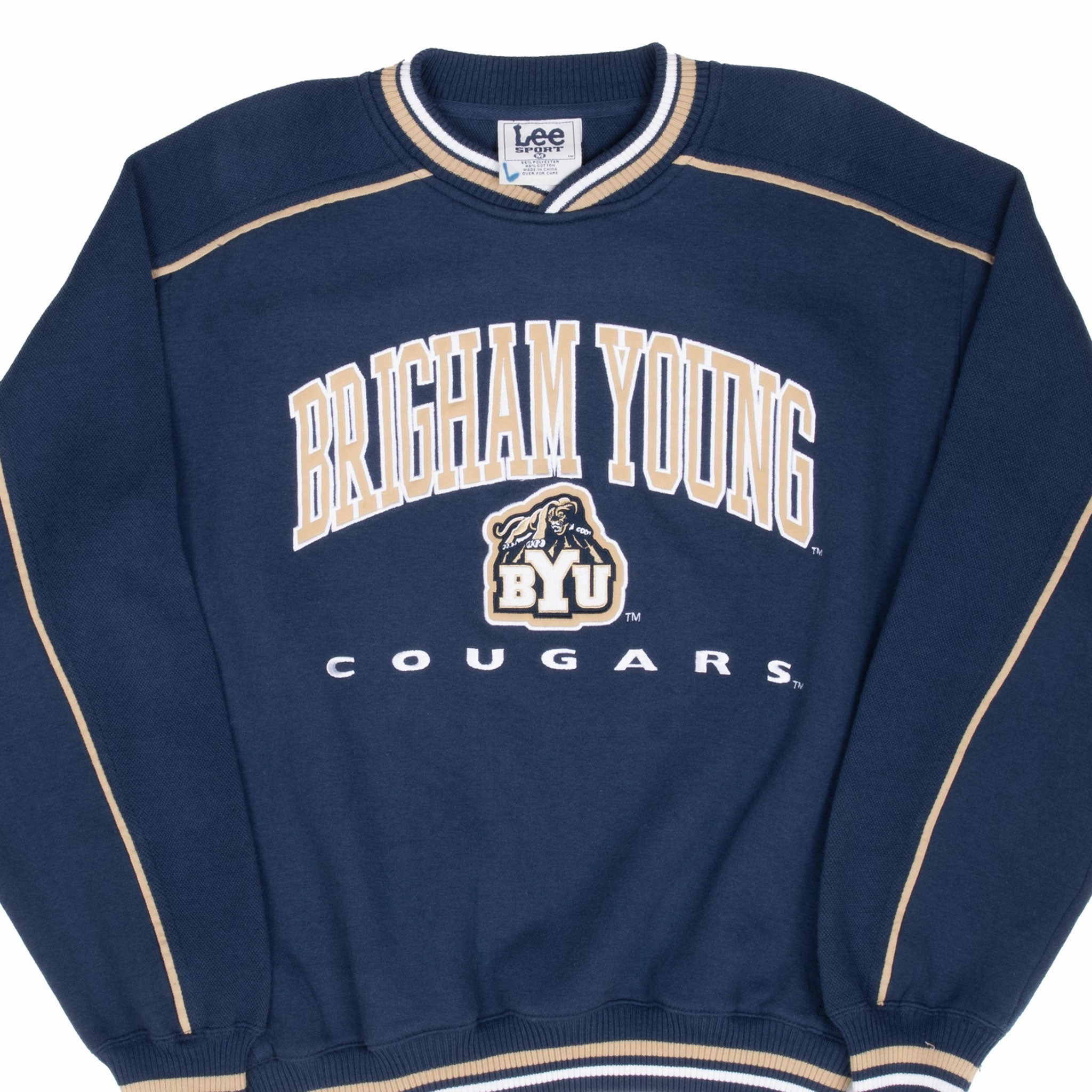 VINTAGE NCAA BYU BRIGHAM YOUNG SWEATSHIRT 1990S MEDIUM budget-friendly product camouflage stealth