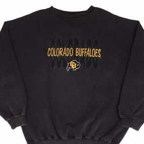 VINTAGE NCAA COLORADO GOLDEN BUFFALOES SWEATSHIRT 1990S SIZE LARGE MADE IN USA Cozy Mood