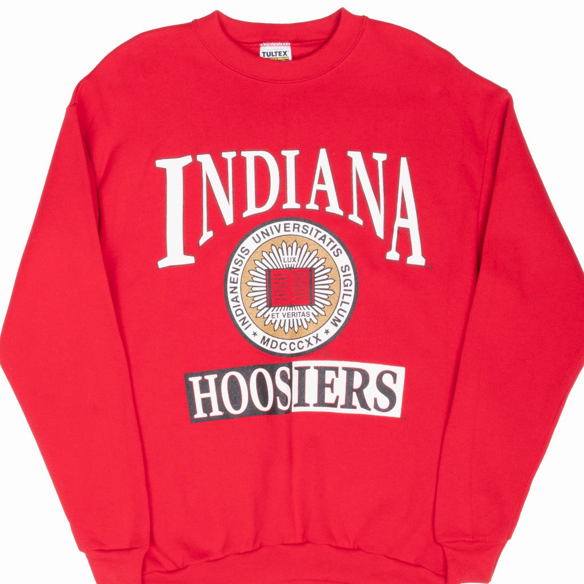 VINTAGE NCAA INDIANA HOOSIERS SWEATSHIRT 1990S MEDIUM MADE IN USA product scarf warmth Festival Fashion