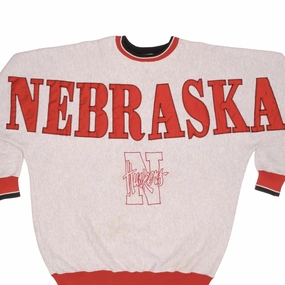 Convenient Cozy And Stylish VINTAGE NCAA NEBRASKA HUSKERS LEGENDS ATHLETICS SWEATSHIRT 1990S XL MADE IN USA