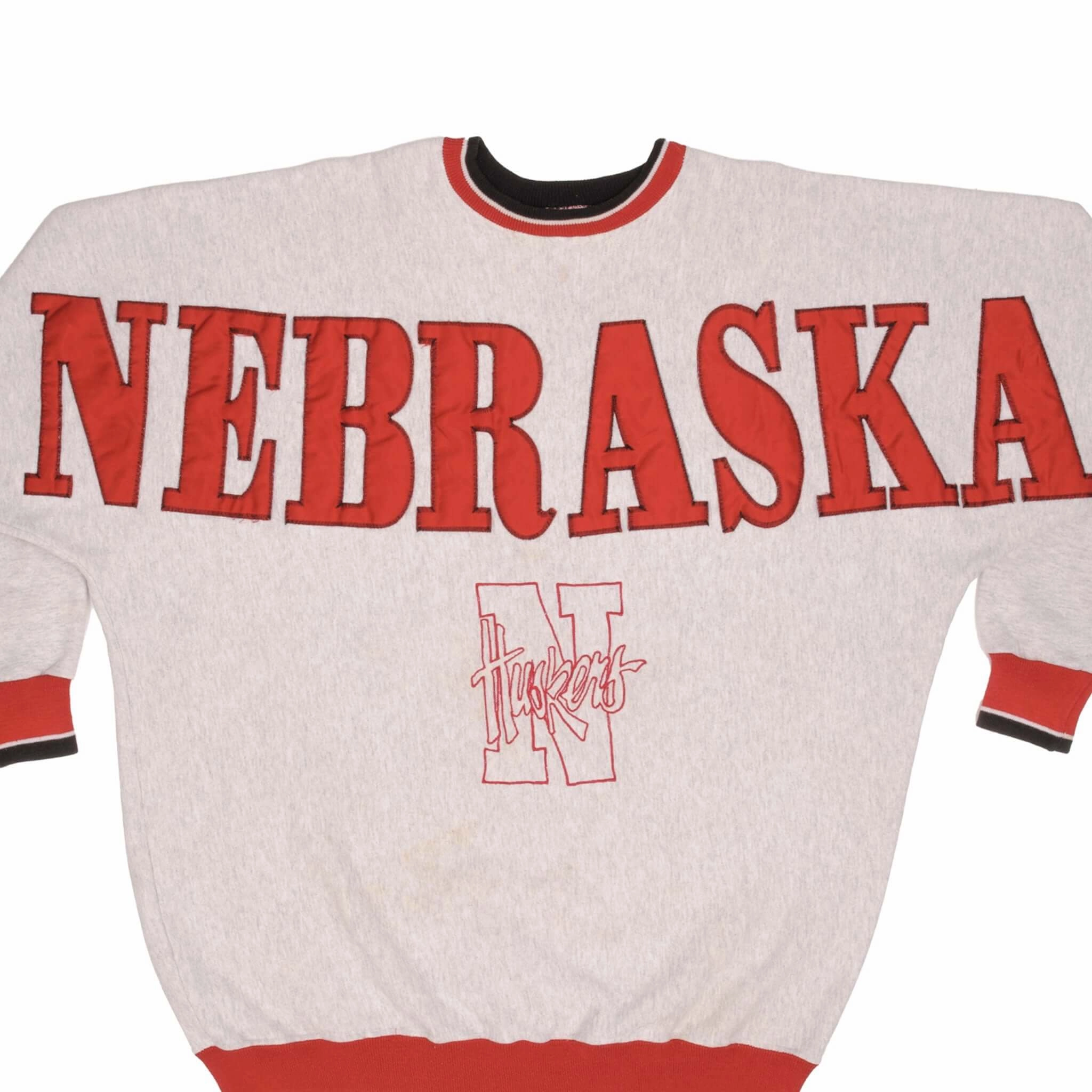 Convenient Cozy And Stylish VINTAGE NCAA NEBRASKA HUSKERS LEGENDS ATHLETICS SWEATSHIRT 1990S XL MADE IN USA