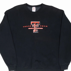 eyewear accents VINTAGE NCAA TEXAS TECH RED RAIDERS FOOTBALL SWEATSHIRT 1990S XL