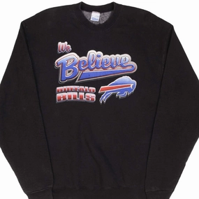 VINTAGE NFL BUFFALO BILLS SWEATSHIRT 1990S SIZE XL MADE USA Relaxed Layers