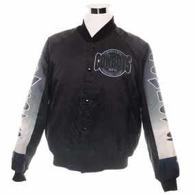 VINTAGE NFL DALLAS COWBOYS JACKET SIZE LARGE MADE IN USA Performance Outerwear Argue