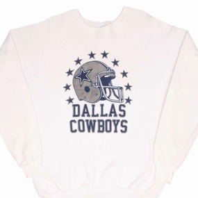 VINTAGE NFL DALLAS COWBOYS THE BOYS ARE BACK SWEATSHIRT 1990S XL MADE IN USA Embroidered Logo
