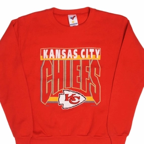 VINTAGE NFL KANSAS CITY CHIEFS SWEATSHIRT SMALL 1992 MADE IN USA product bead charm Neutral palette