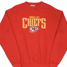 VINTAGE NFL KANSAS CITY CHIEFS TAYLOR SWIFT SWEATSHIRT MEDIUM 1990S MADE IN USA product brooch style
