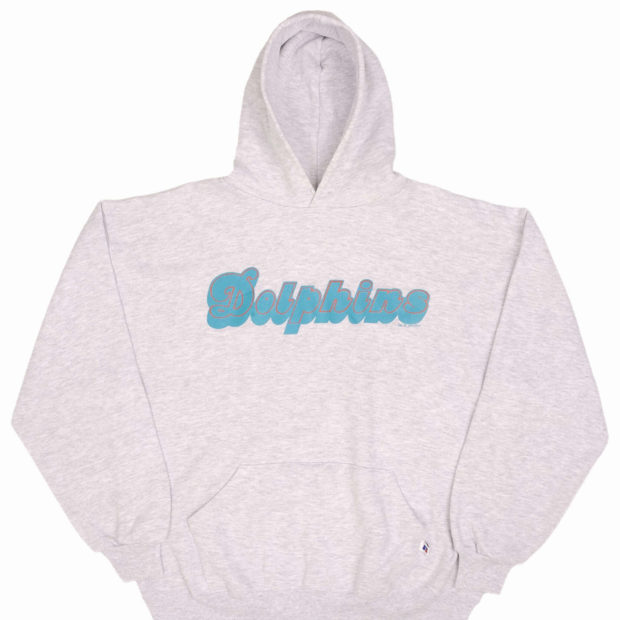 Comfortable Fashion product mountain style allure VINTAGE NFL MIAMI DOLPHINS 1993 RUSSELL HOODIE SWEATSHIRT SIZE XL MADE IN USA