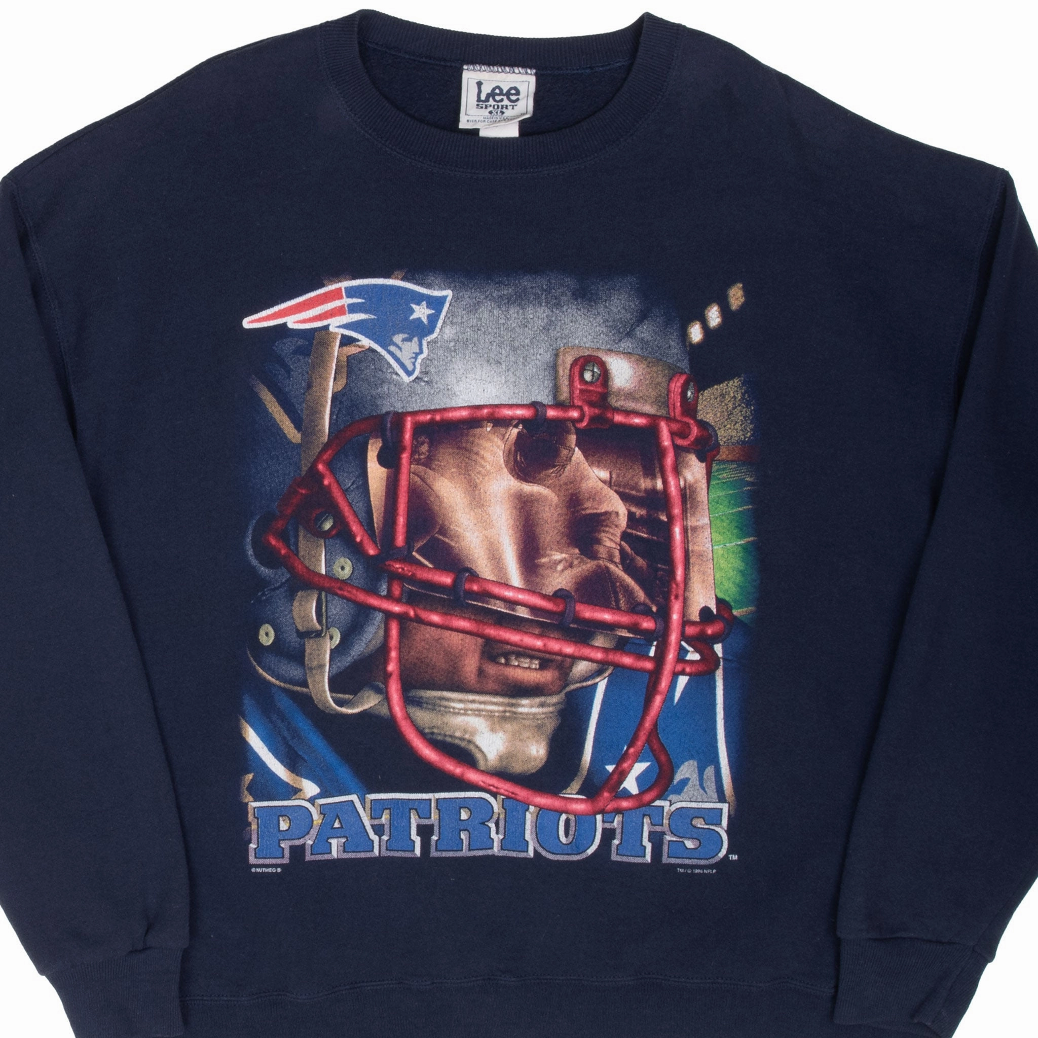 product eco friendly conscience VINTAGE NFL NEW ENGLAND PATRIOTS SWEATSHIRT 1996 XL MADE IN USA