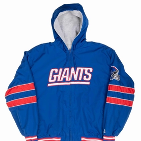 VINTAGE NFL NEW YORK GIANTS REVERSIBLE WINDBREAKER JACKET 2000S 2XL Smart Design