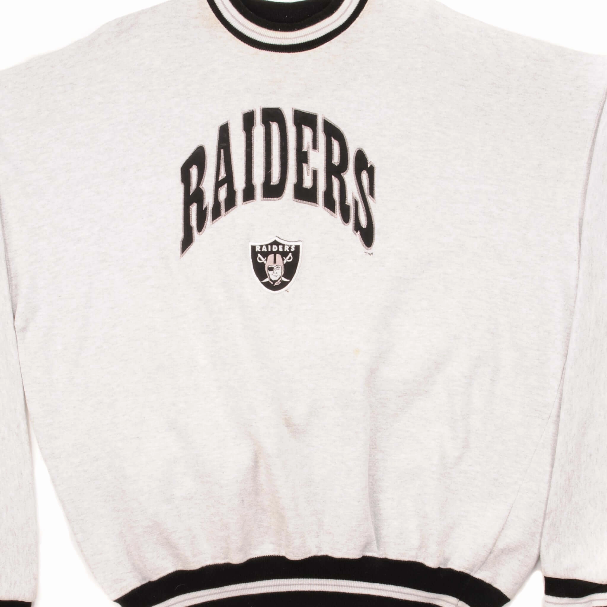 Soft Feel VINTAGE NFL RAIDERS SWEATSHIRT SIZE 3XL MADE IN USA