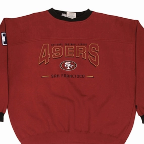 product beach relaxation vibe Eco-friendly VINTAGE NFL SAN FRANCISCO 49ERS 1990S SWEATSHIRT SIZE XL