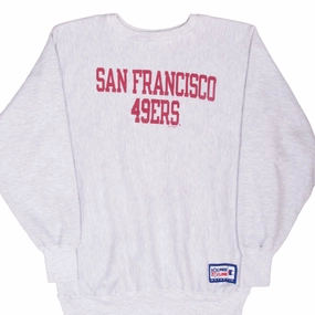 VINTAGE NFL SAN FRANCISCO 49ERS CHAMPION REVERSE WEAVE SWEATSHIRT 1996 2XL Party Ready