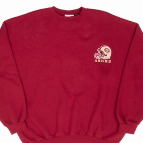 Relaxed Vibe VINTAGE NFL SAN FRANCISCO 49ERS EMBROIDERED 1990S PUMA SWEATSHIRT 2XL