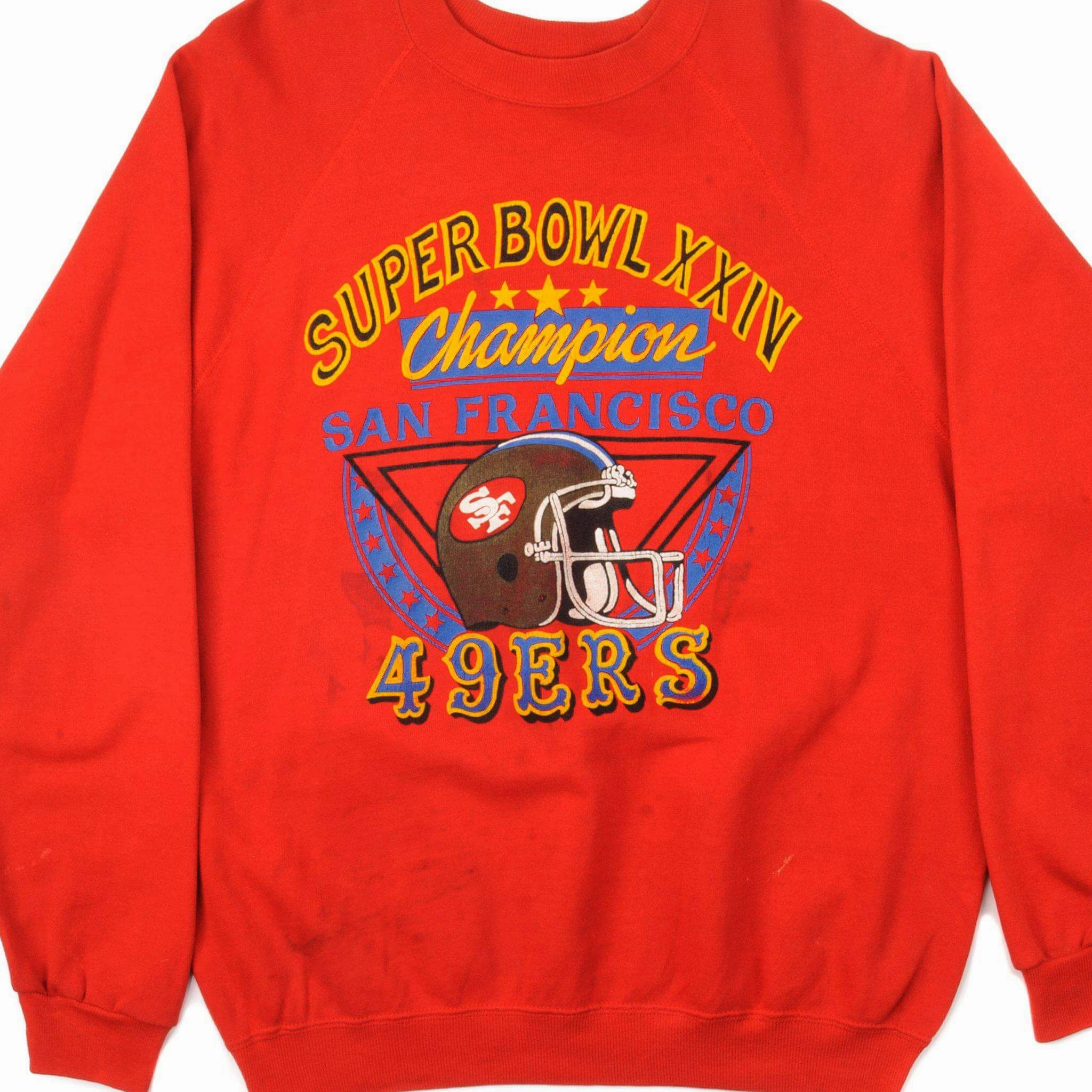 VINTAGE NFL SAN FRANCISCO 49ERS SWEATSHIRT 1990 SIZE XL MADE IN USA Travel Bold