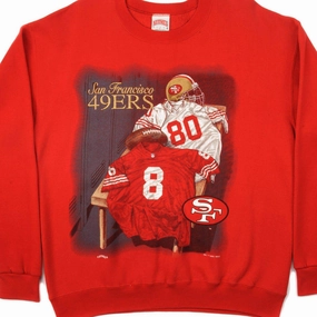 Cozy Mood windproof VINTAGE NFL SAN FRANCISCO 49ERS SWEATSHIRT 1995 SIZE LARGE MADE IN USA