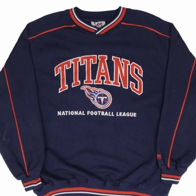 VINTAGE NFL TENNESSEE TITANS EMBROIDERED SWEATSHIRT 1990S SIZE LARGE product tribal energy