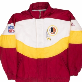 VINTAGE NFL WASHINGTON REDSKINS APEX ONE WINDBREAKER JACKET 1990S MEDIUM Outdoor Use Comfortable