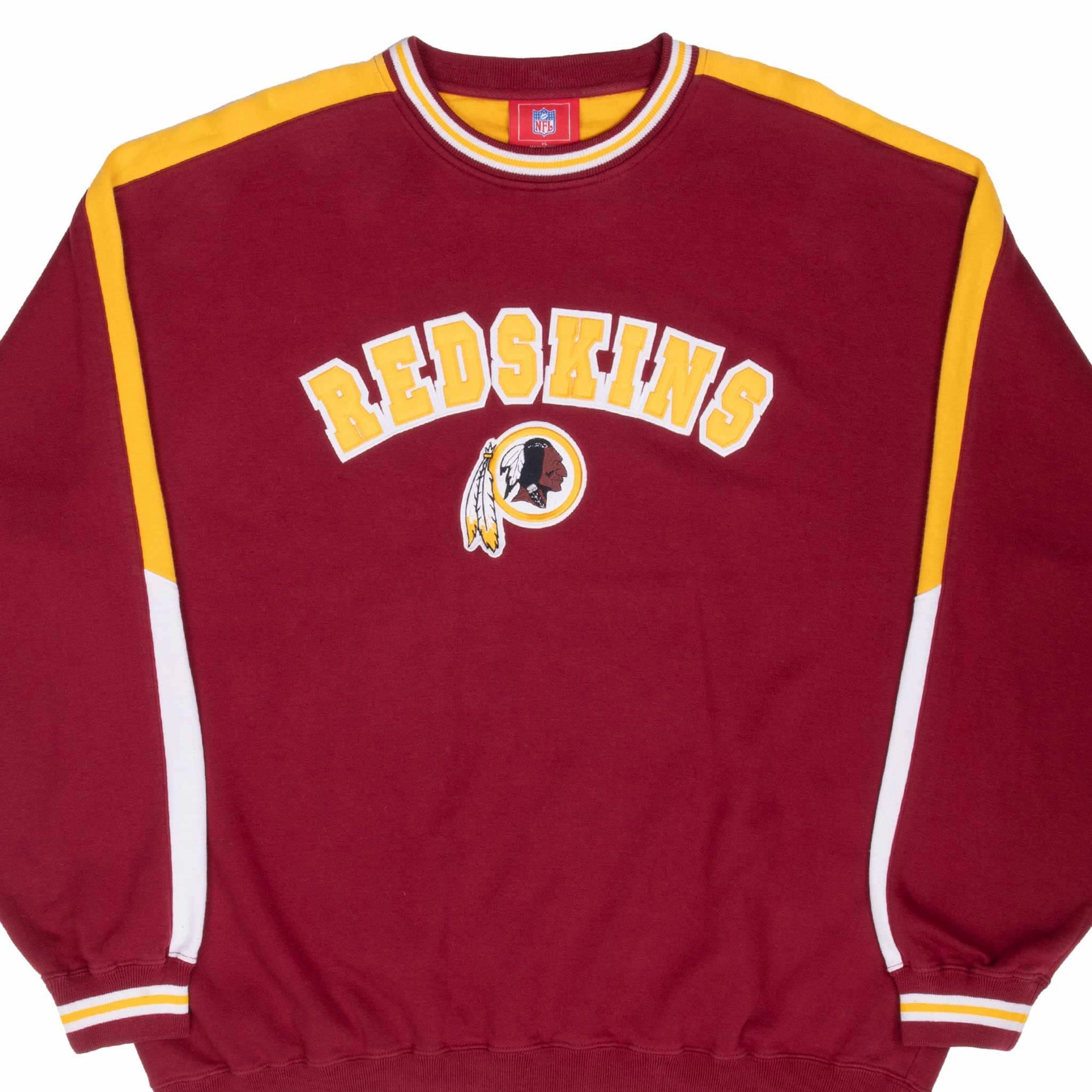 product shiny sparkle Essential Minimal VINTAGE NFL WASHINGTON REDSKINS EMBROIDERED SWEATSHIRT 2000S XL