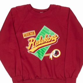 VINTAGE NFL WASHINGTON REDSKINS SWEATSHIRT 1980S LARGE MADE IN USA Lounge Wear Smart Casual