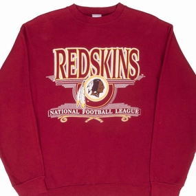 VINTAGE NFL WASHINGTON REDSKINS SWEATSHIRT 1990S LARGE MADE IN USA earthy colors Everyday Comforts