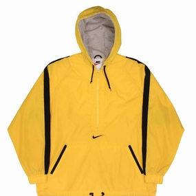 Floss Participate VINTAGE NIKE CENTER SWOOSH WINDBREAKER PULLOVER JACKET 1990S SIZE LARGE