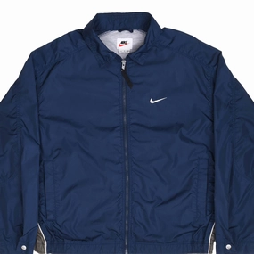 Generation VINTAGE NIKE CLASSIC SWOOSH BLUE WINDBREAKER JACKET 1990S SIZE LARGE