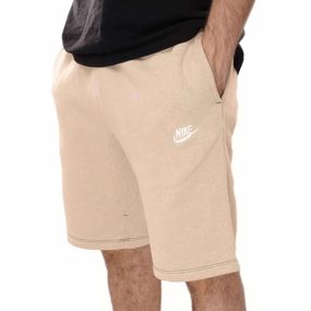 VINTAGE NIKE CLASSIC SWOOSH CUSTOM MADE SANDSTONE SHORTS Hypoallergenic Textile