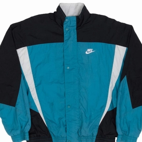 VINTAGE NIKE CLASSIC SWOOSH WINDBREAKER JACKET 1980S SIZE LARGE Thermal Base