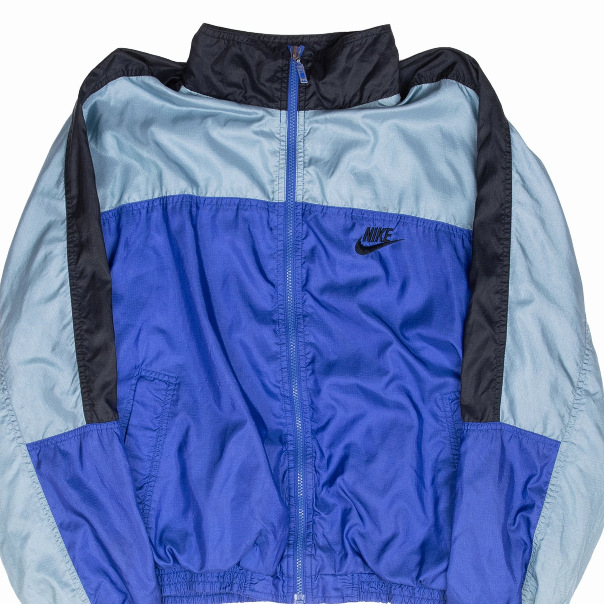 Dresser Certificate VINTAGE NIKE CLASSIC SWOOSH WINDBREAKER JACKET LATE 1980S MEDIUM