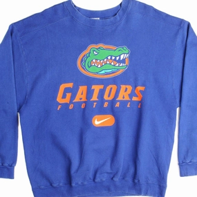 Lightweight Layer Travel Active VINTAGE NIKE GATORS FOOTBALL SWEATSHIRT EARLY 1990s SIZE LARGE MADE IN USA