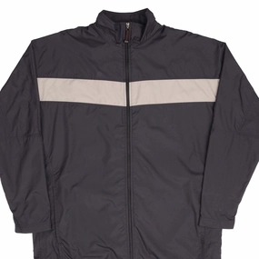 VINTAGE NIKE GREY WINDBREAKER JACKET 2000S SIZE XL Listen