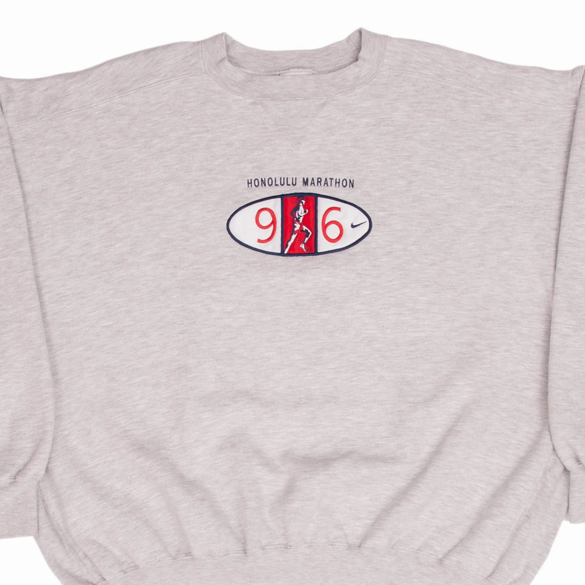 VINTAGE NIKE HONOLULU MARATHON 1996 HEAVY WEIGHT SWEATSHIRT SIZE LARGE Street Wear