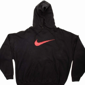 VINTAGE NIKE HOODIE SWEATSHIRT 90S SIZE 3XL MADE IN USA Light Color Festival Fashion