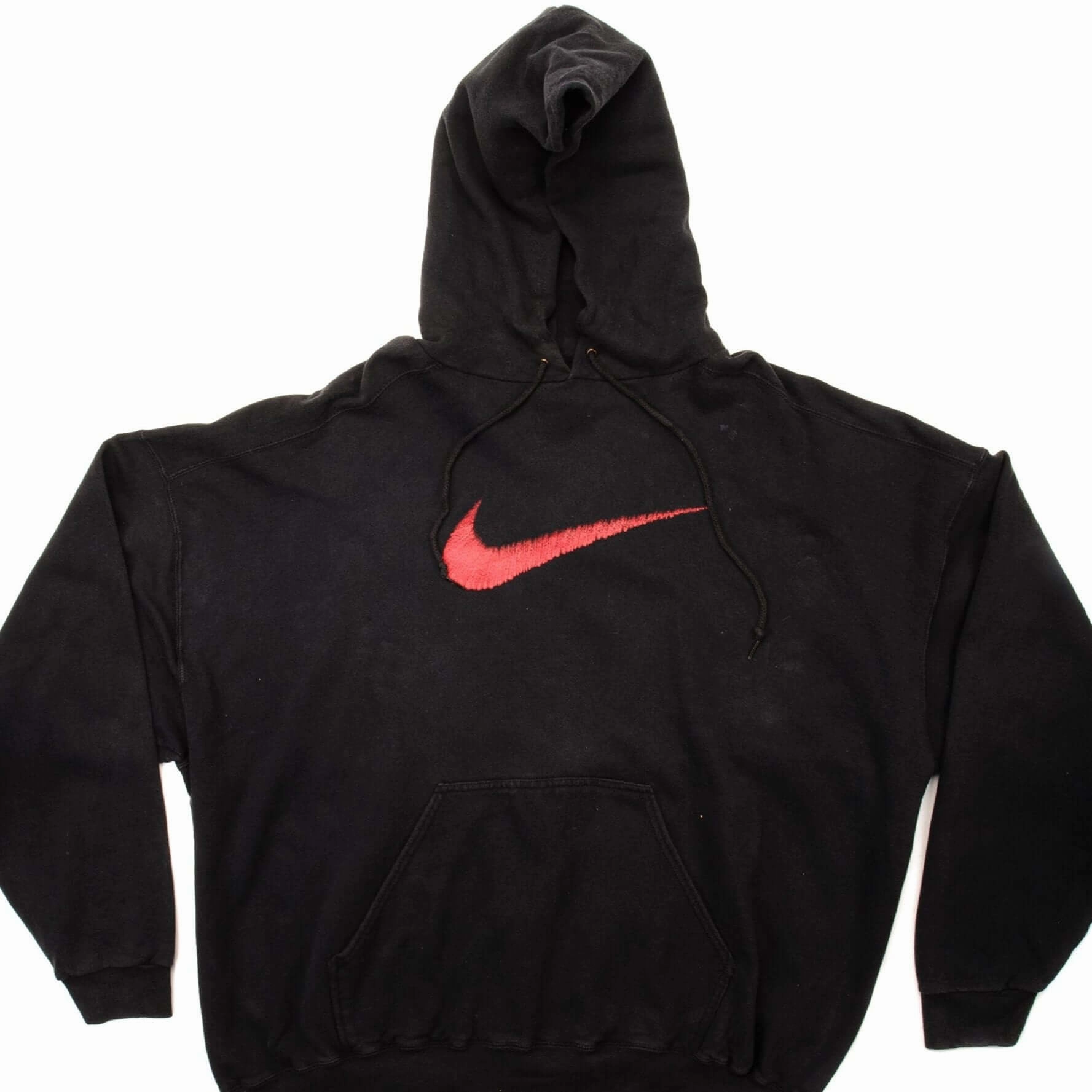 VINTAGE NIKE HOODIE SWEATSHIRT 90S SIZE 3XL MADE IN USA Light Color Festival Fashion