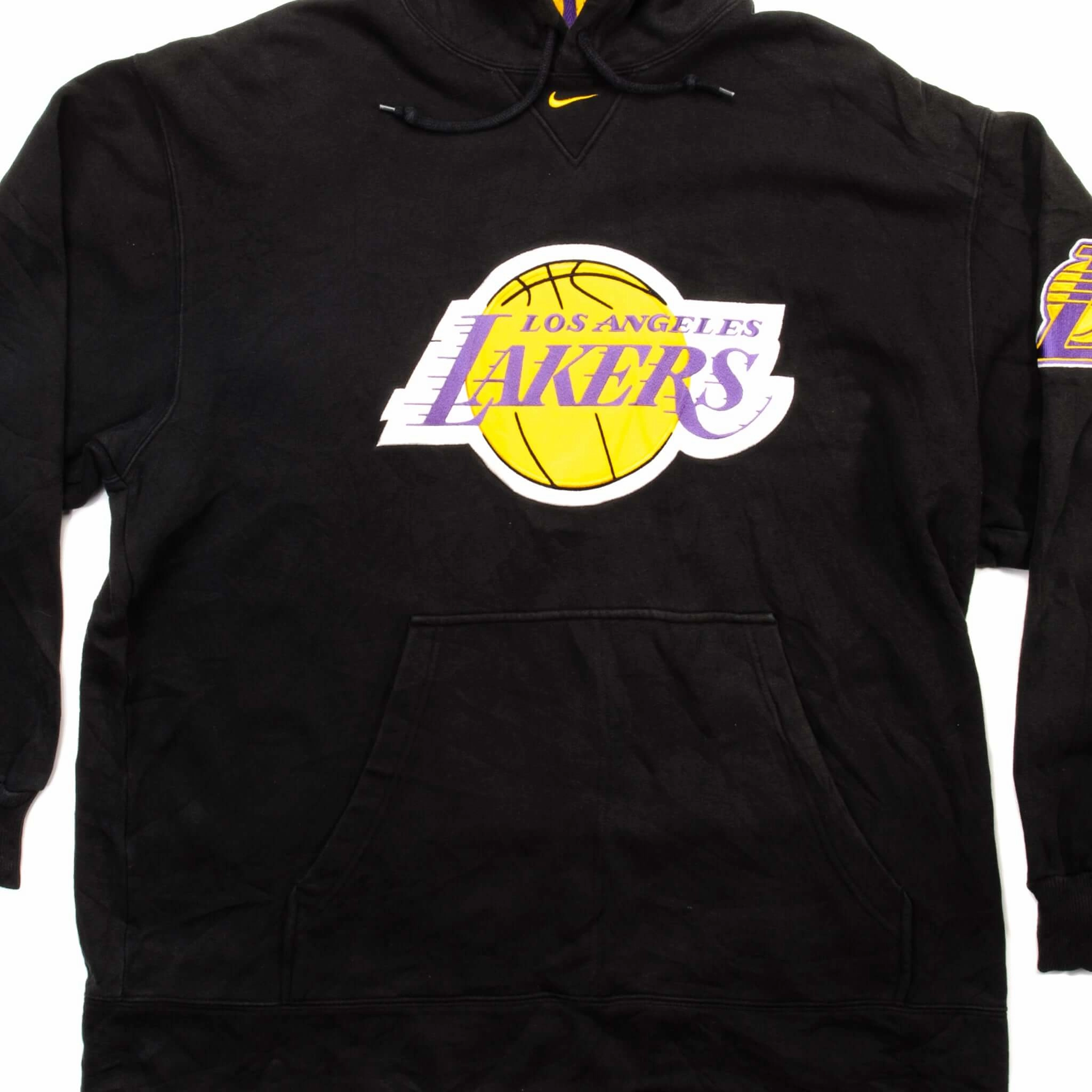 Effortless Comfort product review VINTAGE NIKE NBA LOS ANGELES LAKERS HOODIE SWEATSHIRT SIZE LARGE