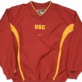 Receipt VINTAGE NIKE USC TROJAN WINDBREAKER PULLOVER JACKET 1990S SIZE MEDIUM