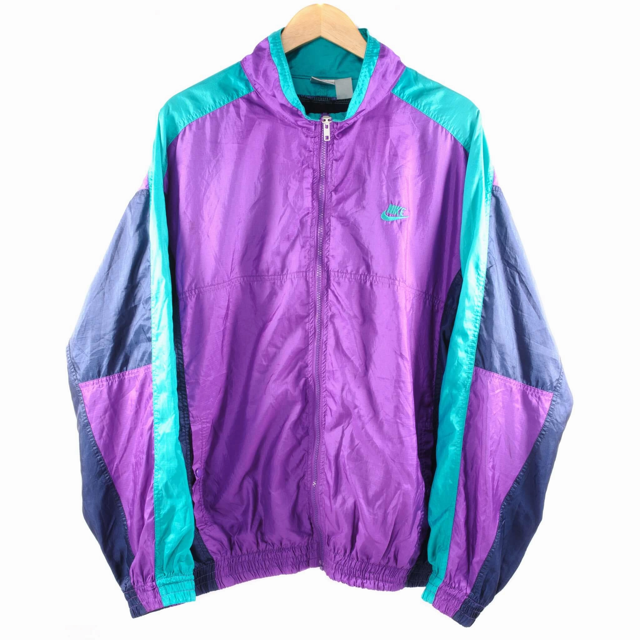 Criticism Listen VINTAGE NIKE WINDBREAKER NYLON JACKET 1990S SIZE XL
