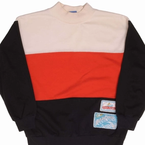 young people VINTAGE OCEAN PACIFIC SWEATSHIRT 1980S SIZE XSMALL MADE IN USA