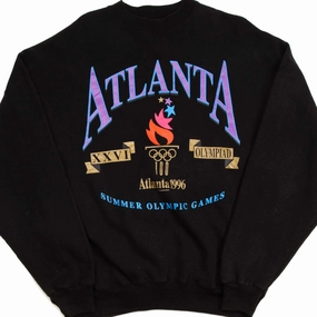 VINTAGE OLYMPIC GAMES ATLANTA 1996 SWEATSHIRT SIZE 2XL Collared right for travel