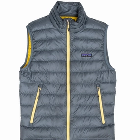 Organizer Idolize VINTAGE PATAGONIA DOWN SWEATER GREY VEST PUFFER JACKET XS