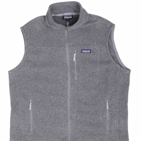 Street Edge VINTAGE PATAGONIA GREY BETTER SWEATER FLEECE VEST JACKET XL 2000S