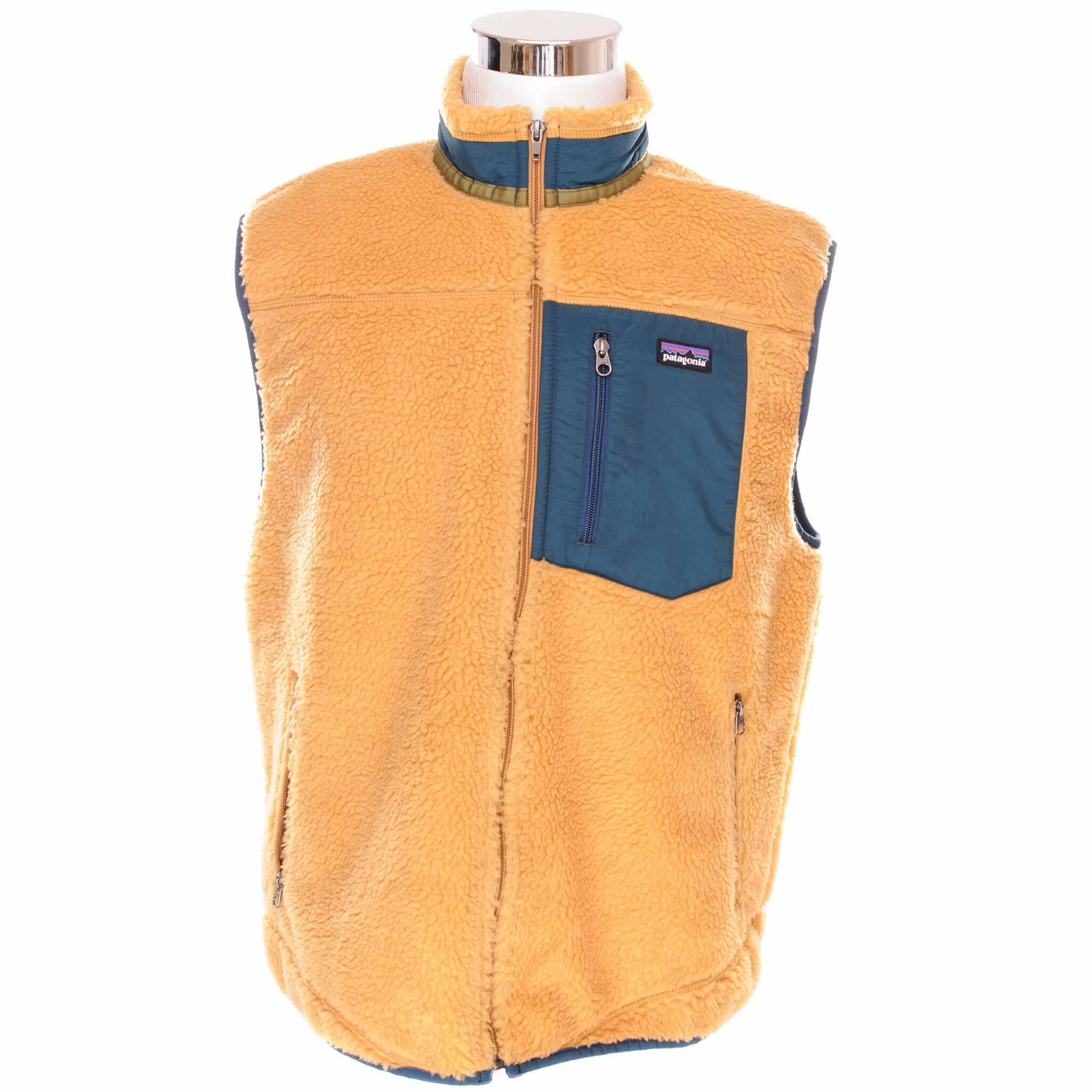 Age Agree VINTAGE PATAGONIA RETROX VEST DEEP PILE JACKET SIZE LARGE