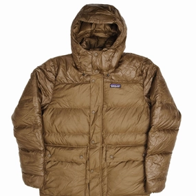 Protective Layering Network VINTAGE PATAGONIA WENDIGO DOWN PUFFER JACKET WITH HOOD SIZE MEDIUM DEADSTOCK