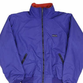 Lightweight Outerwear Cold Morning VINTAGE PATAGONIA WINDBREAKER BLUE JACKET 1980S SIZE MEDIUM MADE IN USA