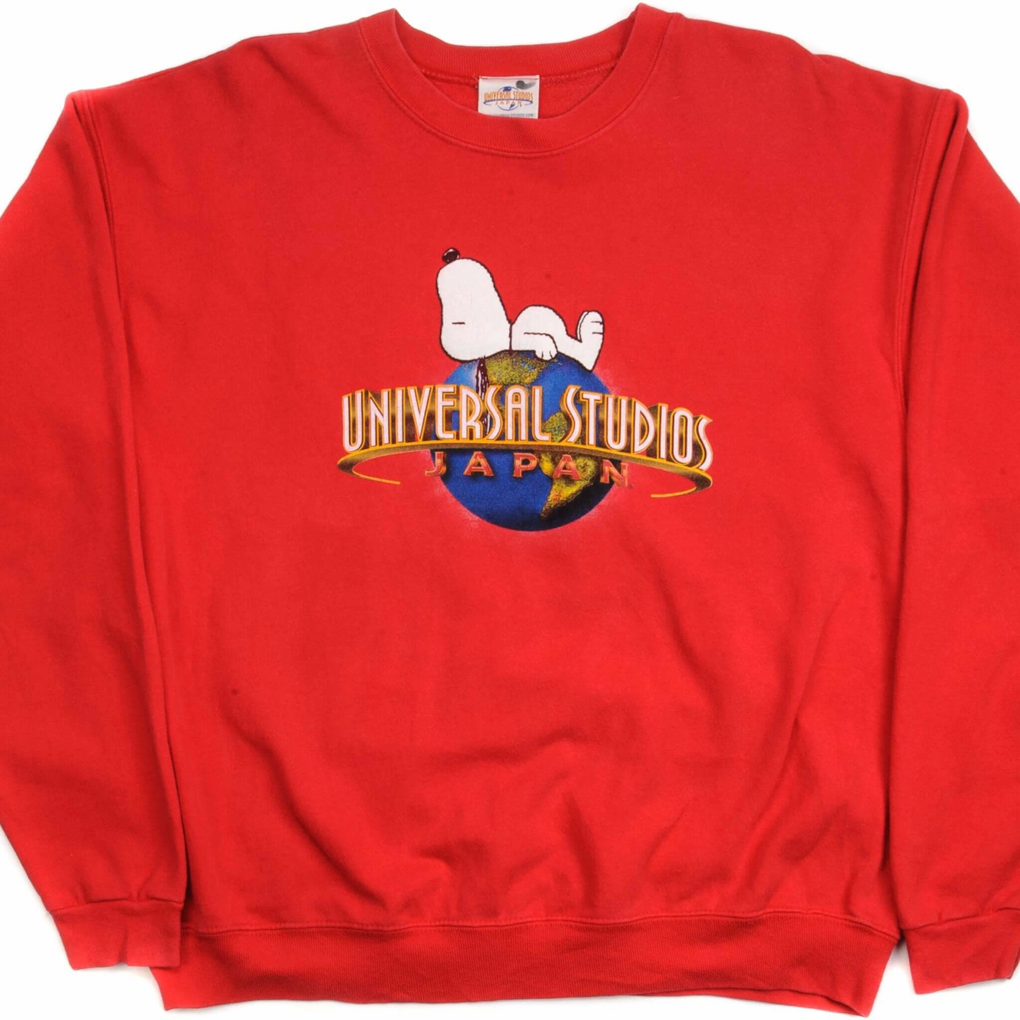 anti static coating Essential Layer VINTAGE PEANUTS UNIVERSAL STUDIO JAPAN SWEATSHIRT SIZE XL
