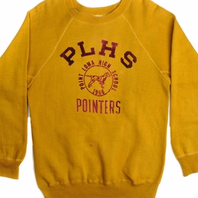 VINTAGE POINT LOMA HIGH SCHOOL 1960s SWEATSHIRT SIZE MEDIUM MADE IN USA product home friendliness Fashion Fit