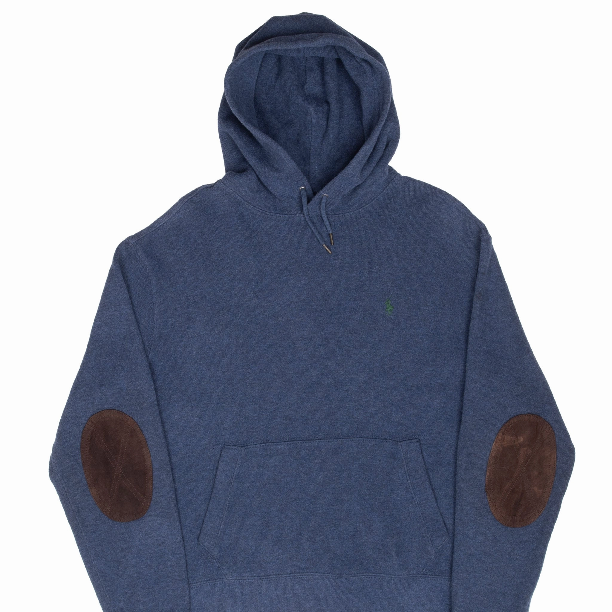 style test Home friendly VINTAGE POLO RALPH LAUREN BLUE 1990S HOODIE SWEATER LARGE